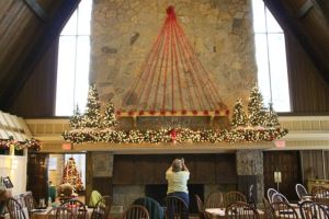 Trailblazer Dining Hall Mantle